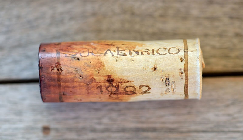 tappo vino Duca Enrico 1992 Duca di Salaparuta