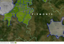 Mappa vino Doc Collina Torinese