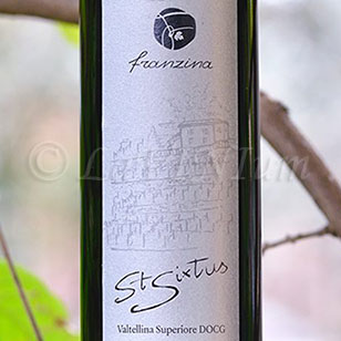 Valtellina Superiore StSixtus 2015 Franzina