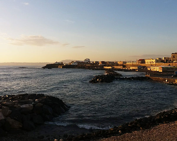 Il panorama dal San Pietro Bistrot del mare