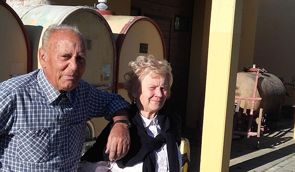 Tiberio Nocentini e la Signora Giuliana