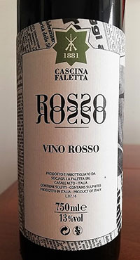 Rosso di Rosso Cascina Faletta