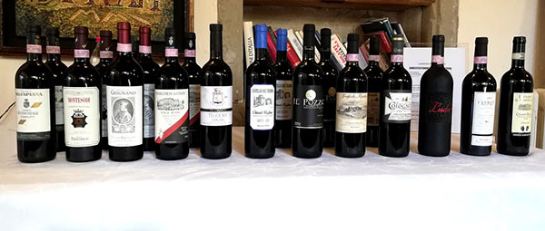 Vecchie annate di Chianti Rufina