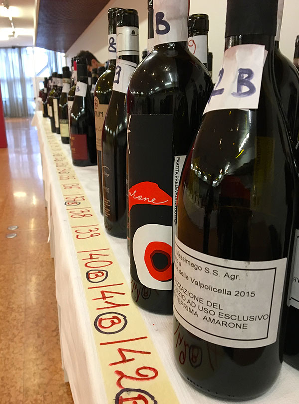 Amarone 2015 in degustazione