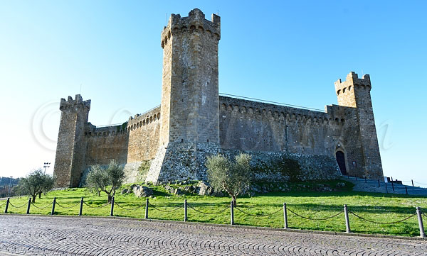 La Fortezza di Montalcino, in passato sede di Benvenuto Brunello