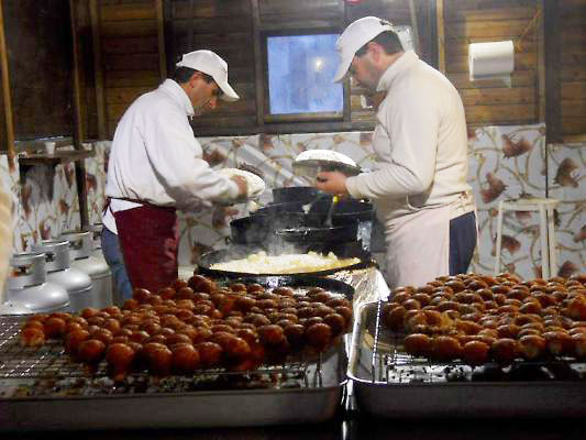 preparazione frittelle
