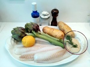 ingredienti del merluzzo