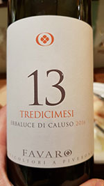 Erbaluce di Caluso Tredicimesi 2016 Benito Favaro