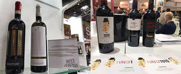 I vini di Antica Hirpinia e Quarta Vignaioli