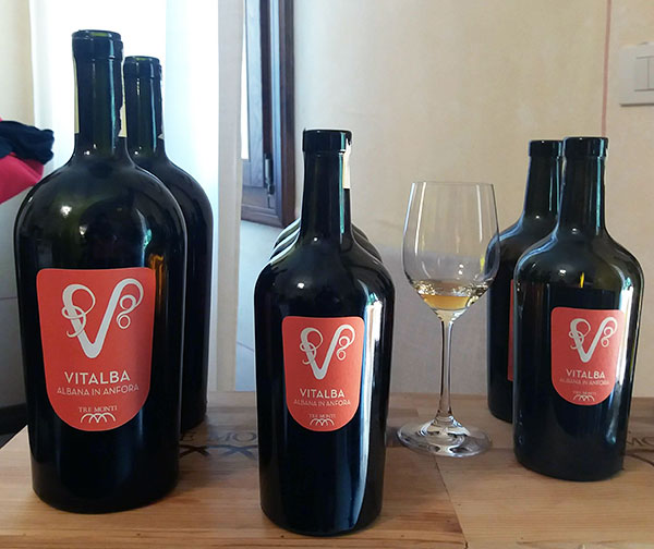 Albana in degustazione