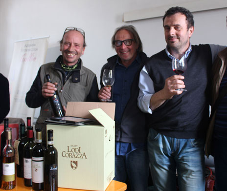 Cesare Corazza, Walter Massa e Andrea Picchioni