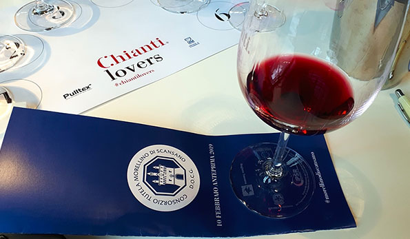 postazione a Chianti Lovers 2019