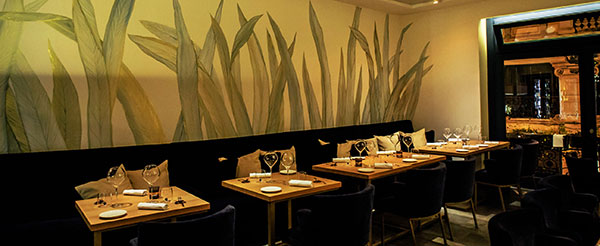 sala del ristorante 3Piani a Napoli