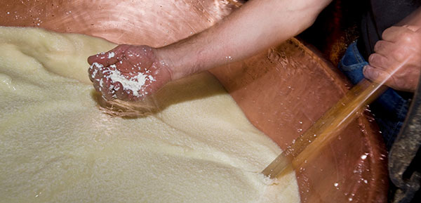 impasto per il futuro formaggio Silter DOP