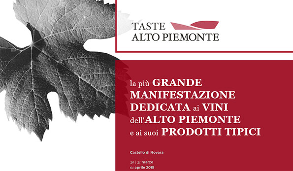 Locandina Taste Alto Piemonte 2019