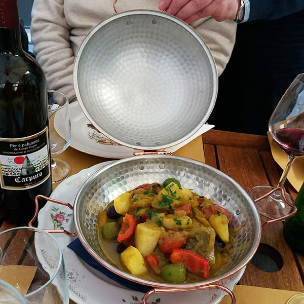 Cataplana di baccalà