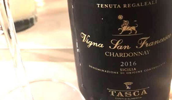 Sicilia Chardonnay Vigna San Francesco 2016 Tasca d'Almarita Regaleali