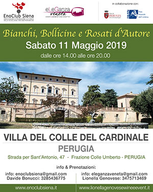 locandina Bianchi, Bollicine e Rosati d'Autore