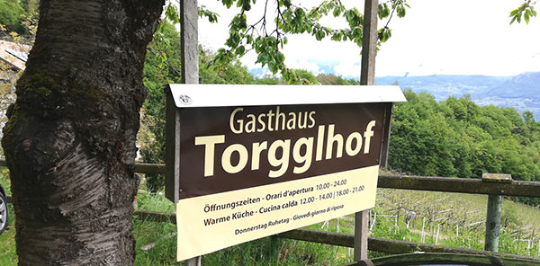 Torgglhof cartello
