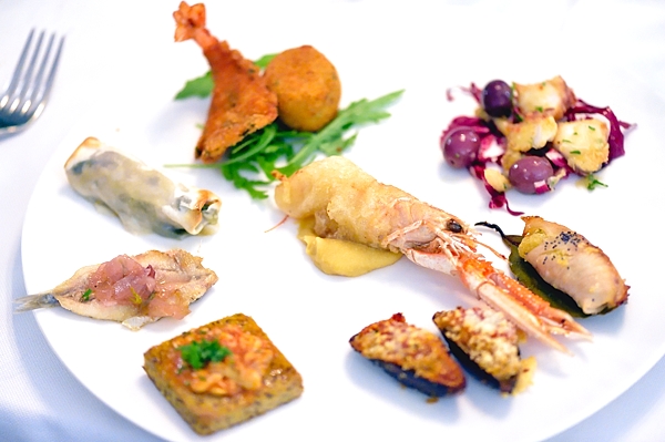 Il Pacchero Solitario antipasto misto