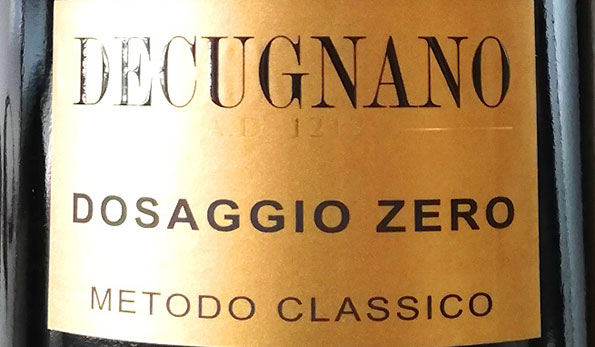 Dosaggio Zero 2014 Decugnano dei Barbi