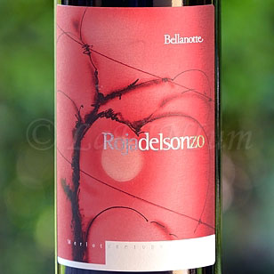 Friuli Isonzo Merlot Roja de Isonzo 2013 La Bellanotte