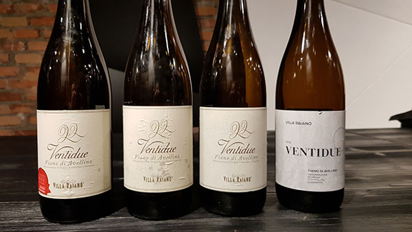 Fiano di Avellino Ventidue Villa Raiano