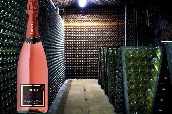 Brut metodo classico rosato On attend les Invités 2013 Luretta