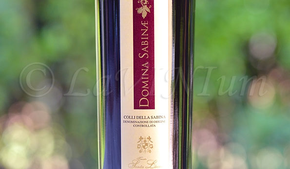 Colli della Sabina Rosso Domina Sabinae 2016 Tenuta santa Lucia