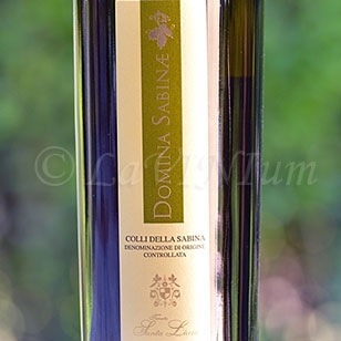 Colli della Sabina Bianco Domina Sabinae 2015 Tenuta Santa Lucia