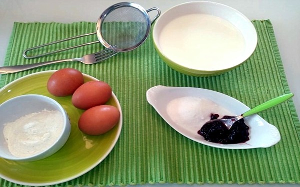 ingredienti per le Crêpes