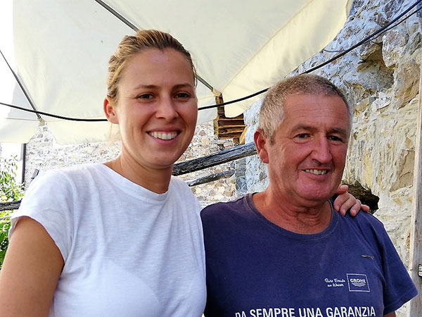 Francesca e papà Mario