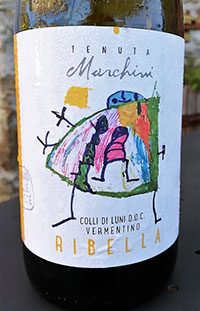 Colli di Luni Vermentino Ribella 2018 Tenuta Marchini