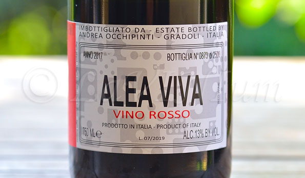 Alea Viva Rosso 2017 Andrea Occhipinti