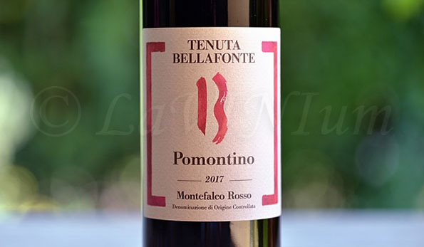 Montefalco Rosso Pomontino 2017 Tenuta Bellafonte