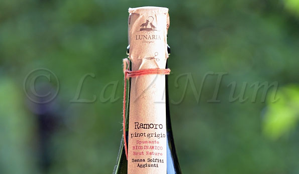 Lunaria Pinot Grigio Ramoro Spumante Brut Nature 2018 Cantina Orsogna