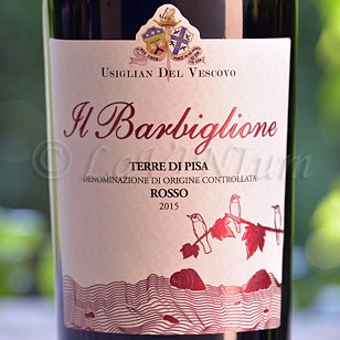 Terre di Pisa Rosso Il Barbiglione 2015 Usiglian del Vescovo