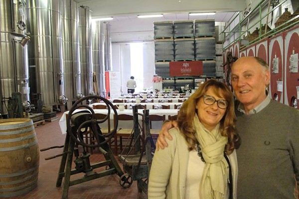 I coniugi Adriana e Giuliano Valent