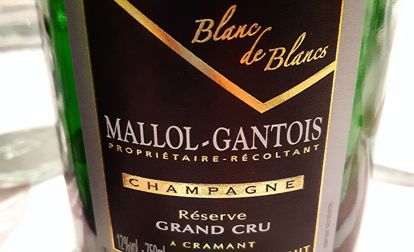 Champagne Réserve Grand Cru Brut Blanc de Blancs Mallol-Gantois