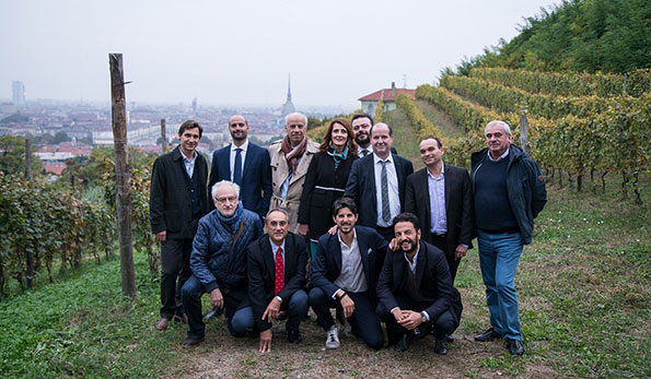 I rappresentanti dei vigneti aderenti all'U.V.A.