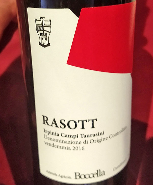 Irpinia Campi Taurasini Rasott Boccella