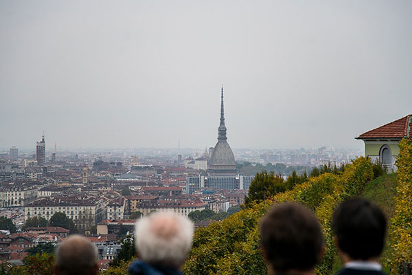 Uno scorcio di Torino da Vigna Villa della Regina