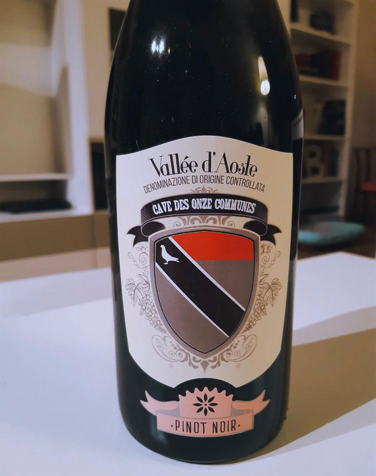 Vallée d’Aoste Pinot Noir 2016, Cave des Onze Communes