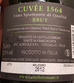 Cuvée 1564 2012