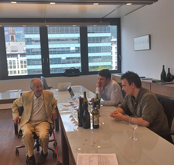 a sinistra Giorgio Grai, a destra Piero Gorgoni 