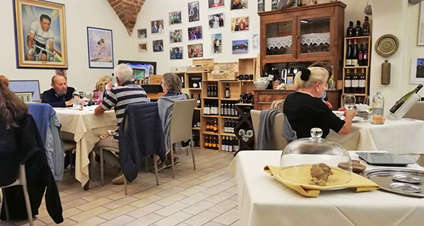 Sala del ristorante Il Moro