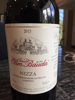 Nizza 2015 Tenuta Olim Bauda