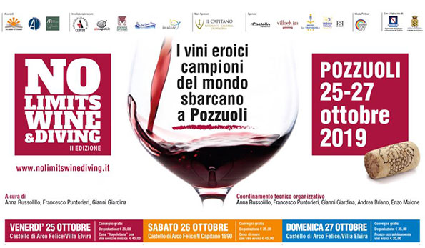 Locandina No Limits Wine Diving