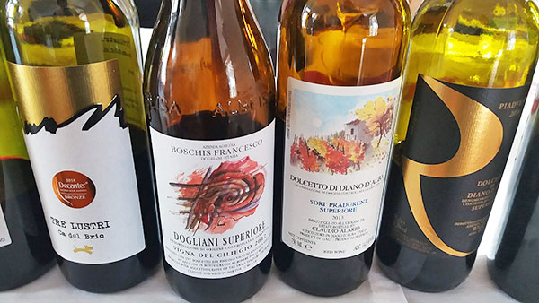 seconda batteria Dolcetto di Ovada