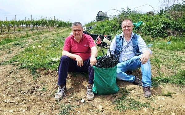 Da sinistra: Dragomir e Miodrag